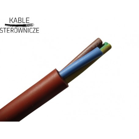 SIHF 3x4 Przewód silikonowy linka 500V / 100m HELUKABEL