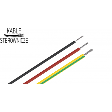 Przewód silikonowy SIF 1x2,5 czarny / 100m HELUKABEL