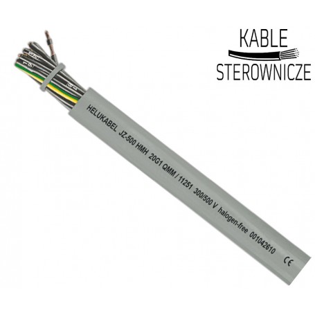 Przewód JZ-500 HMH 10x0,5 bezhalogenowy HELUKABEL / 100m