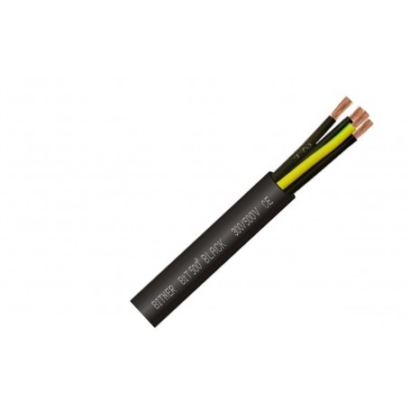 Przewód BIT 500 BLACK 3x0,75 ziemny sterowniczy BITNER