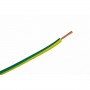 H05V-K / LGY 0,5 przewód jednożyłowy żółto-zielony / 100m