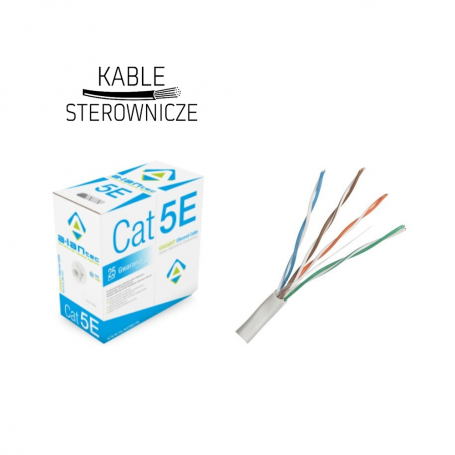 Kabel U/UTP kat.5e B2ca drut 4x2x24AWG ALANTEC / 305m