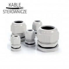 Dławik kablowy PG 16 IP68 jasnoszary / szt.