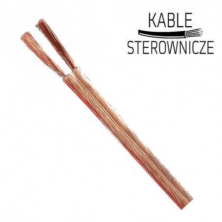 Przewód głośnikowy HELUSOUND 400 2x6,0 PVC / czarny / 100 m
