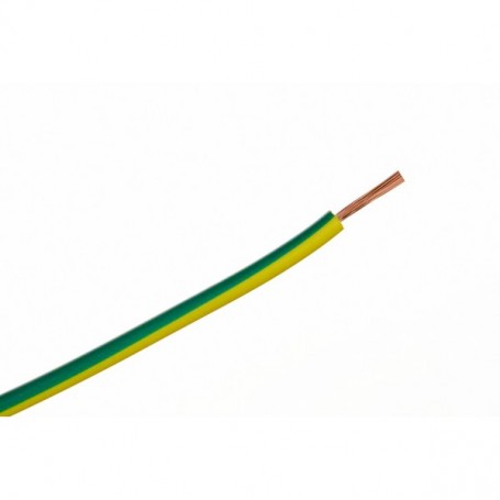 H05V-K / LGY 0,75 przewód jednożyłowy żółto-zielony / 100m