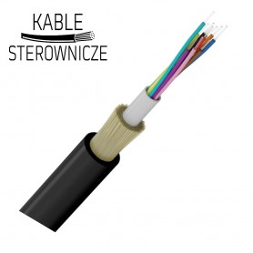 Kabel światłowodowy OS2 ZW-NOTKtsdD 4J 9/125 LSOH ALANTEC / 100 m