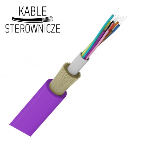 Kabel światłowodowy OS2 ZW-NOTKtsdD 4J 9/125 LSOH ALANTEC / 100 m