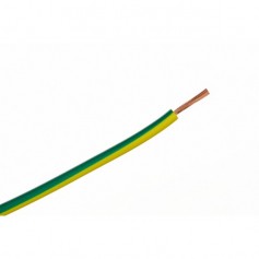 H07V-K / LGY 1,5 przewód jednożyłowy żółto-zielony / 100m