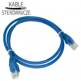 Patch-cord U/UTP kat.6 2xRJ45 PVC 0.5m szary ALANTEC