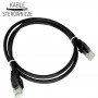 Patch-cord U/UTP kat.6 2xRJ45 PVC 0.5m szary ALANTEC