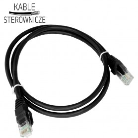 Patch-cord U/UTP kat.6 2xRJ45 PVC 0.5m szary ALANTEC