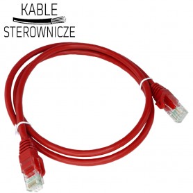 Patch-cord U/UTP kat.6 2xRJ45 PVC 0.5m szary ALANTEC