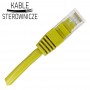 Patch-cord U/UTP kat.6 2xRJ45 PVC 0.5m szary ALANTEC