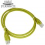 Patch-cord U/UTP kat.6 2xRJ45 PVC 0.5m szary ALANTEC