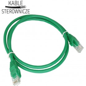 Patch-cord U/UTP kat.6 2xRJ45 PVC 0.5m szary ALANTEC