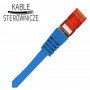 Patch-cord U/UTP kat.5e 2xRJ45 PVC 0.5m szary ALANTEC