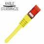 Patch-cord U/UTP kat.5e 2xRJ45 PVC 0.5m szary ALANTEC