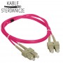 Patch-cord U/UTP kat.5e 2xRJ45 PVC 0.5m szary ALANTEC