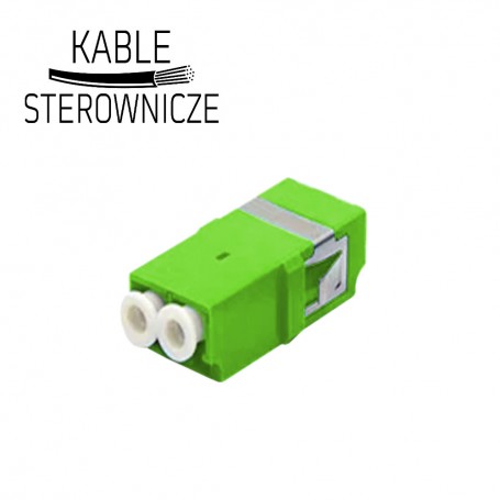Adapter bezkołnierzowy DM LC/APC duplex|Adapter SM LC/APC duplex