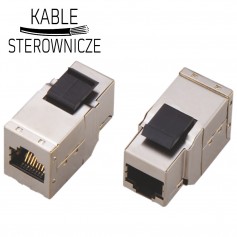 Łącznik 2xRJ45 STP kat.6A ALANTEC