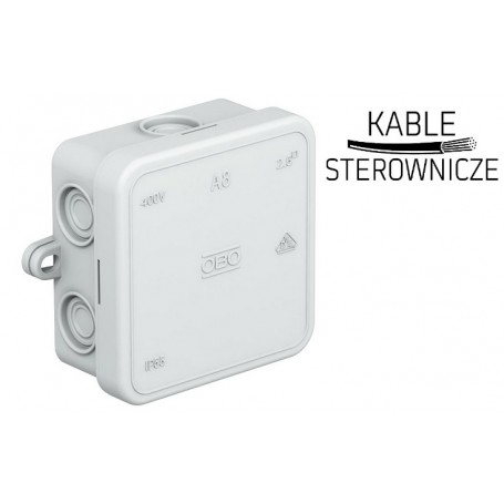 Puszka elektryczna natynkowa A8 OBO Bettermann 75 x 75 x 36 mm
