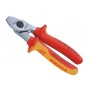 Nożyce do cięcia kabli, izolowane VDE 1000V - KNIPEX 95 16 165