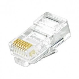 Wtyk UTP RJ45 do kat.5e drut nieekranowany