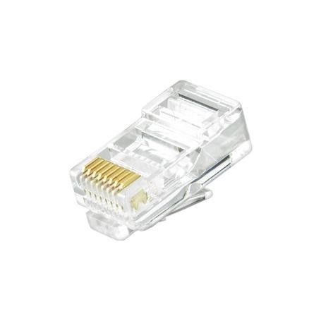 Wtyk UTP RJ45 do kat.5e drut nieekranowany